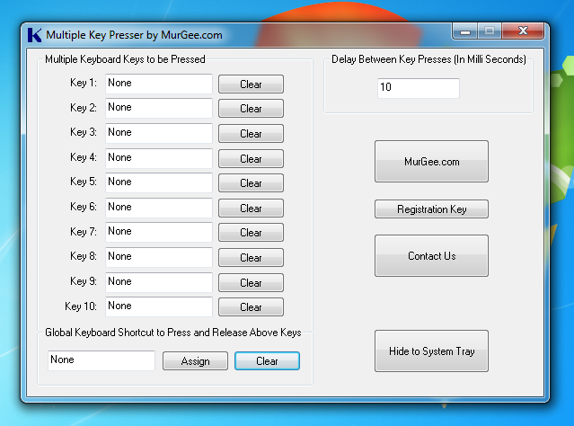 Can Auto Key Clicker simulate keyboard shortcuts?